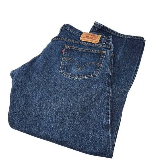 Levi's 517 Blue‎ Jeans Size 36X32 Men's Bootcut Denim - Picture 1 of 8